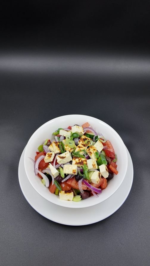 Greek Haloumi Salad