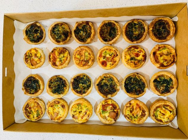 Homemade Mini Gourmet Quiches