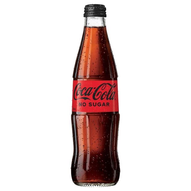 Coca-Cola - No Sugar (330ml Glass)