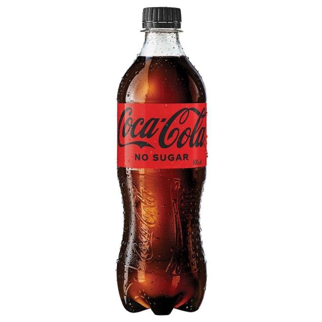 Coca-Cola - No Sugar (600ml PET)