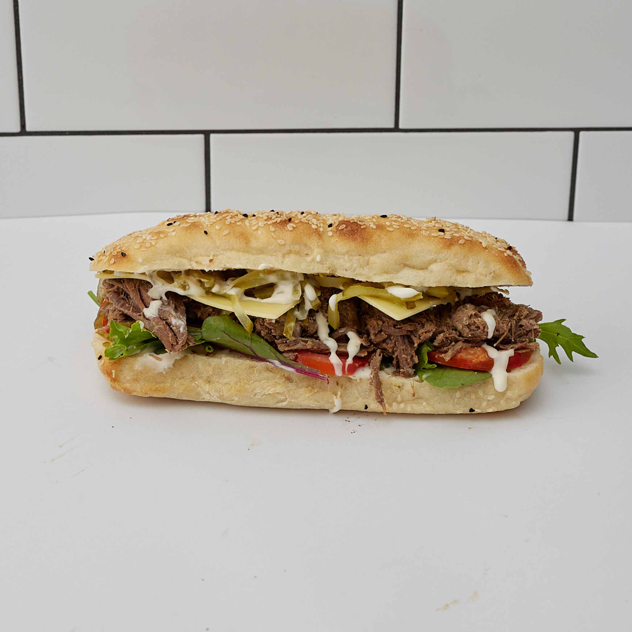 pulled-beef-panini
