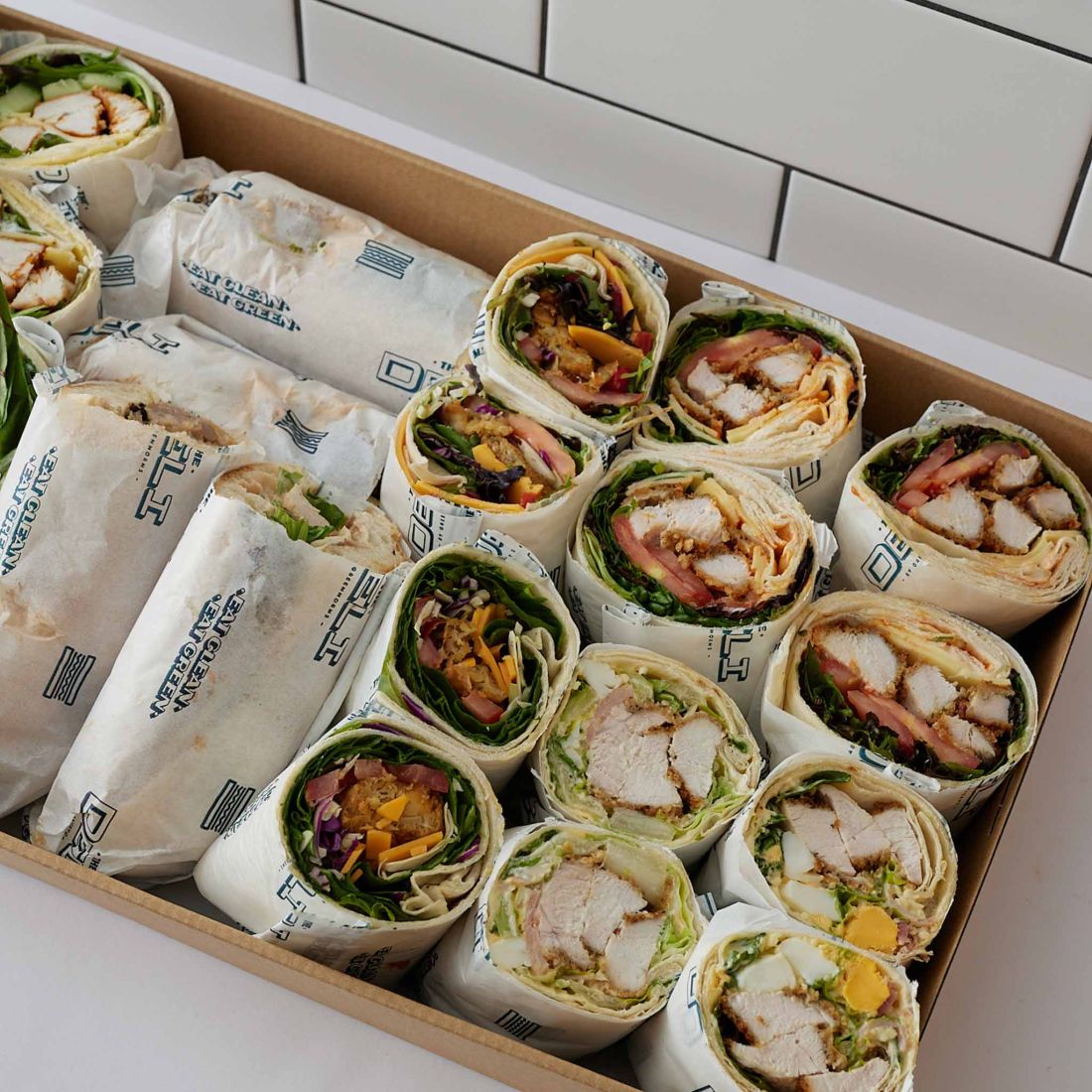 Assorted Wrap & Artisan Bread Sandwich Platter