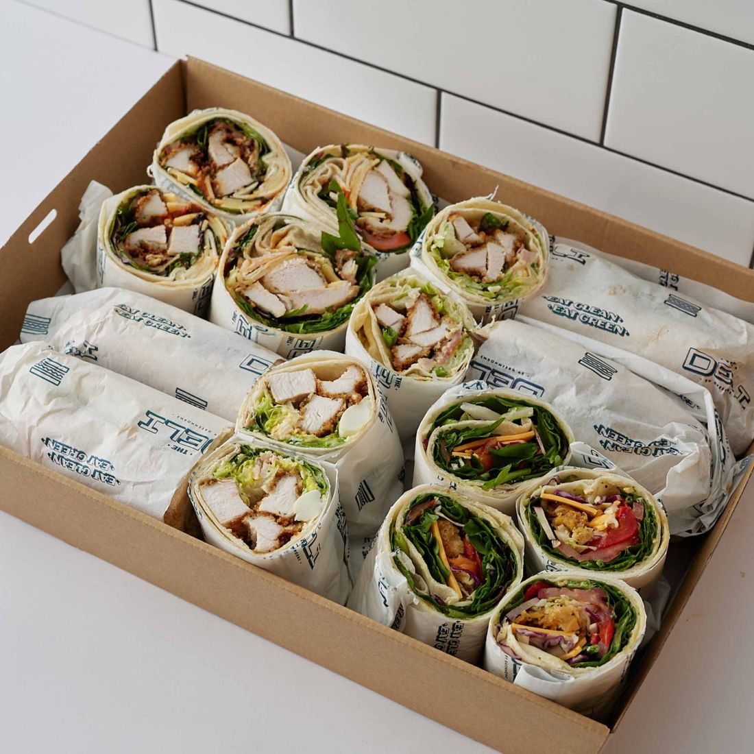 Assorted Wrap & Artisan Bread Sandwich Platter