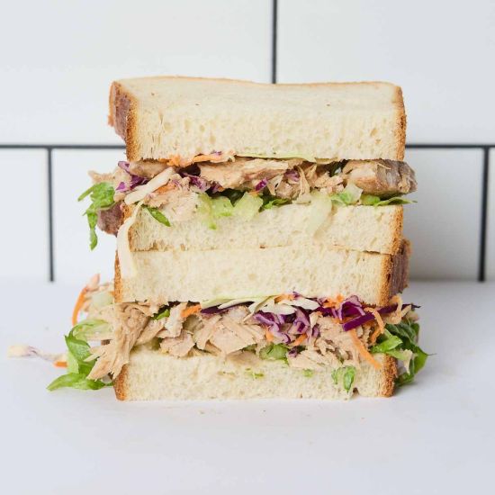 Pork & Slaw on Thick Slice