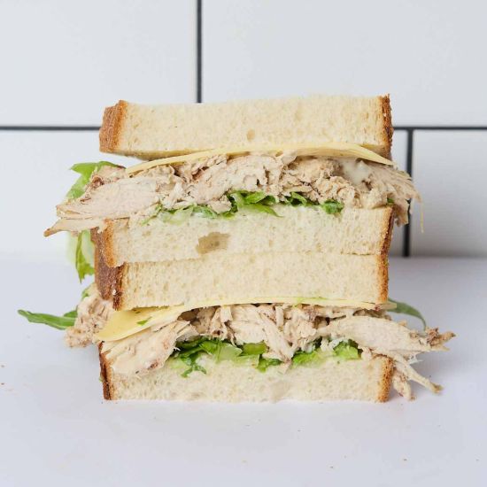 Chicken & Cheese on Thick Slice