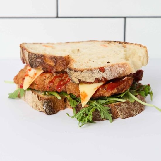 Sriracha Chicken Toasted Sourdough