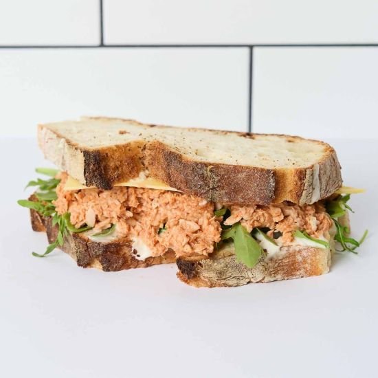Harissa Tuna Toasted Sourdough