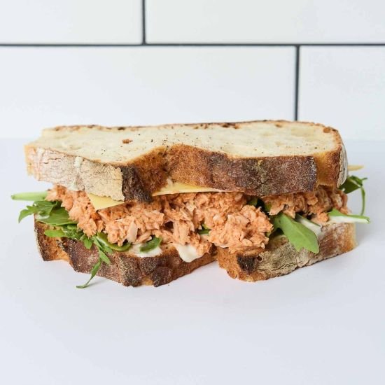 Harissa Tuna Toasted Sourdough