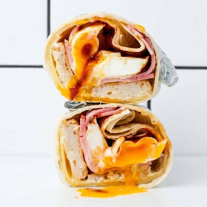 Bacon, Egg & Hashbrown Wrap