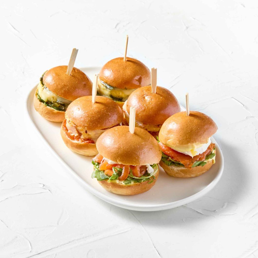 Mini sliders Universal Catering Sydney