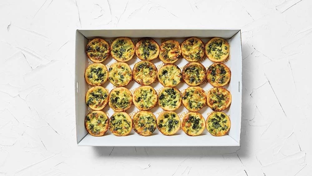 Mini Quiches - Spinach