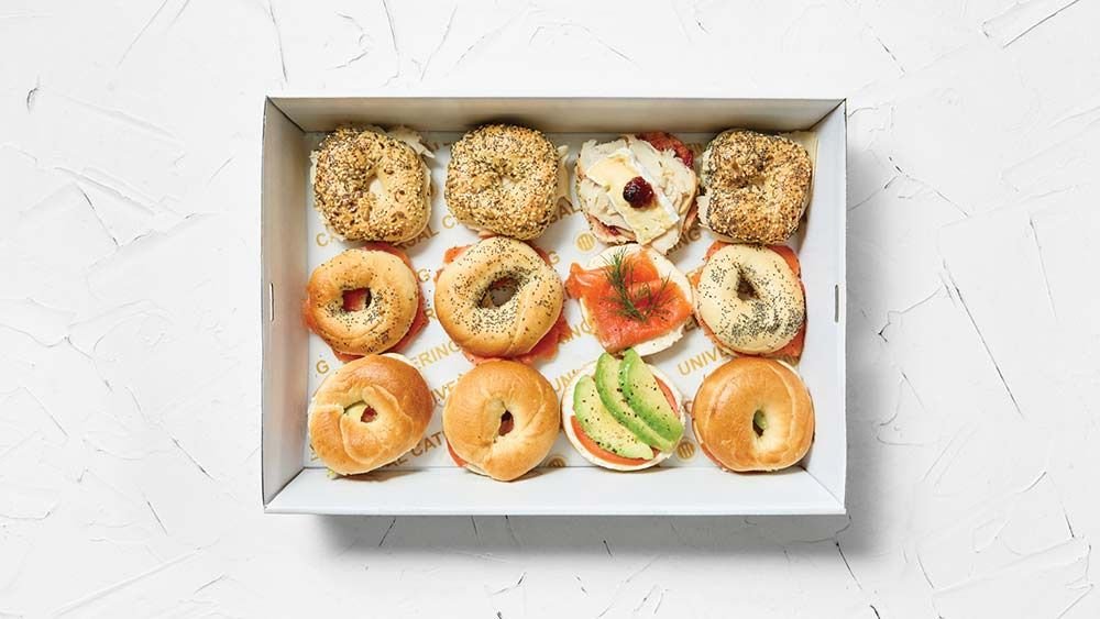 Assorted Savoury Bagels