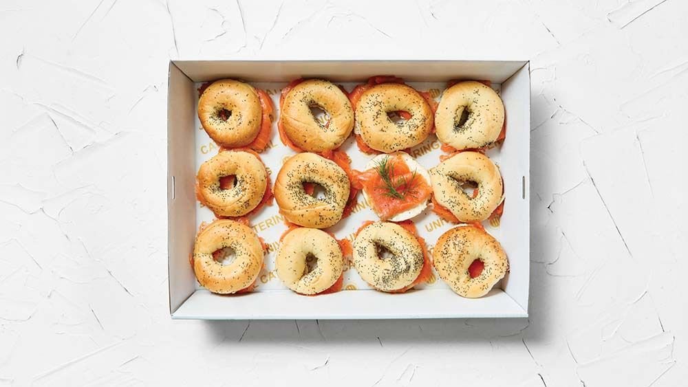 Bagels with Smoked Salmon