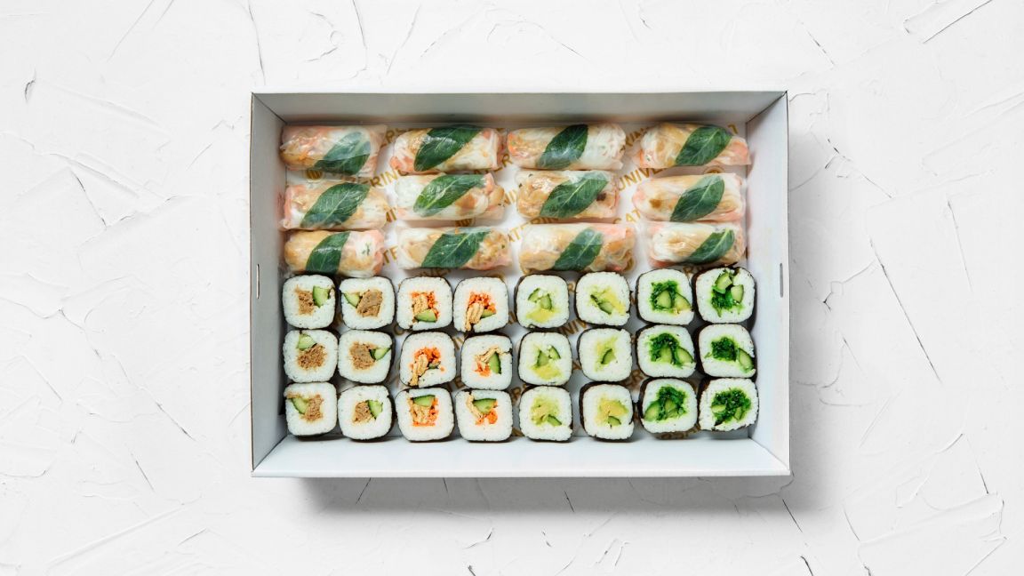 Sushi & Rice Paper Roll Combo Box