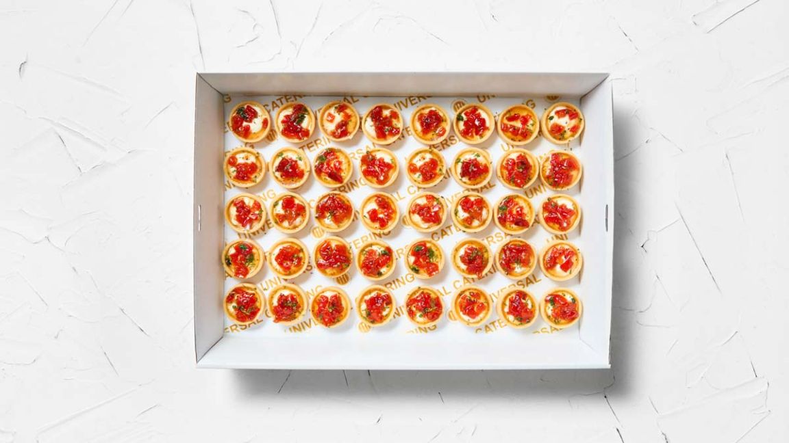 Ricotta and Roasted Pepper Tartlet
