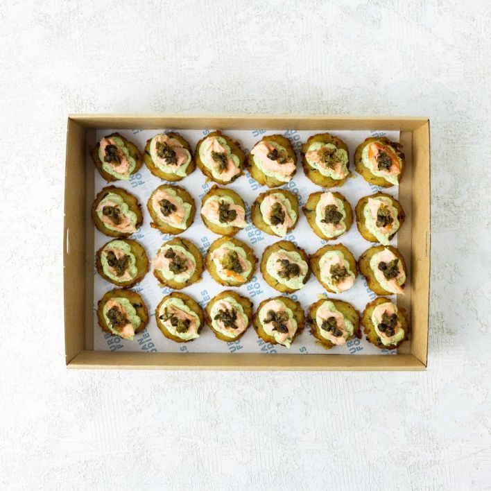 Smoked Salmon, Dill & Crisp Caper Box