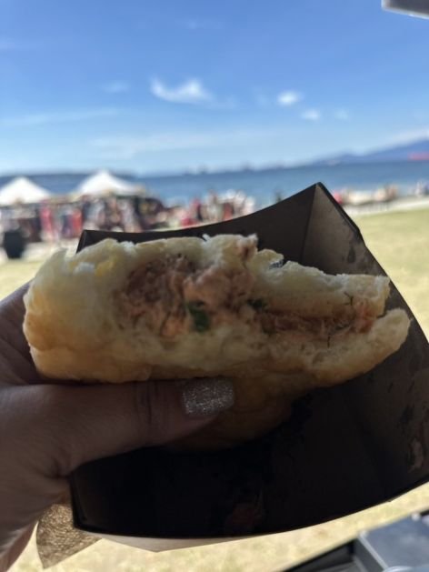 West Coast Willie Salmon Sandwich