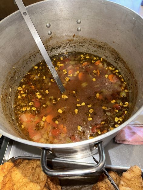 Hamburger Soup & Bannock