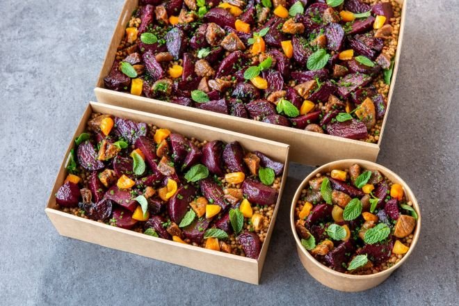 Moroccan Lentil & Beetroot