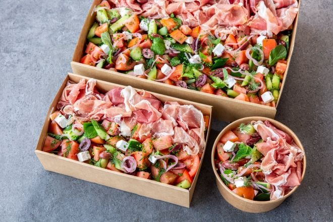 Prosciutto, Tomatoes & Feta 