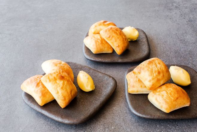 Buttered Ciabatta Rolls V