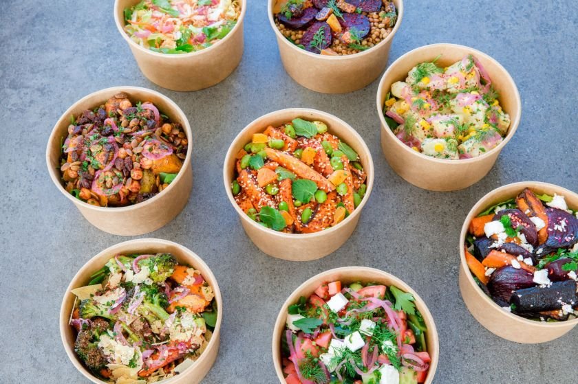 Individual Salads (Serves 1 as a meal)