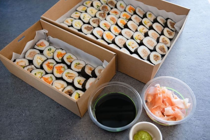 Sushi Platter - 80 pcs