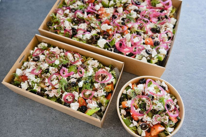Greek Style Garden Salad (GF, V)