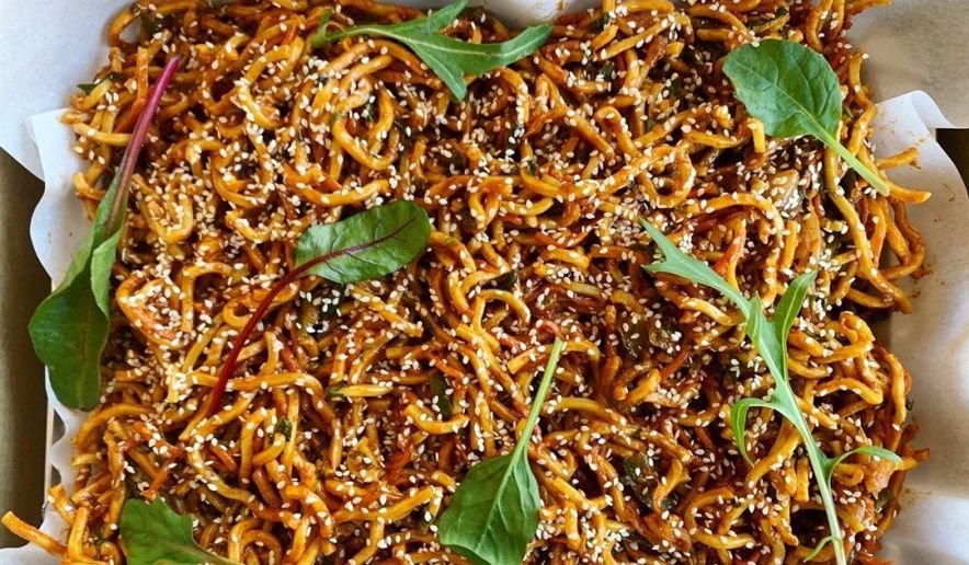 Asian Noodle & Crunchy Veg Salad