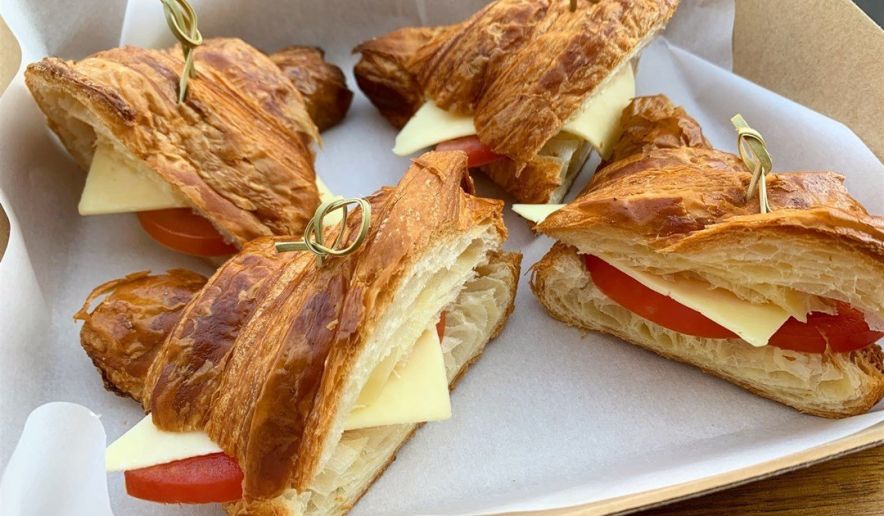 Cheese & Tomato Croissant Bites