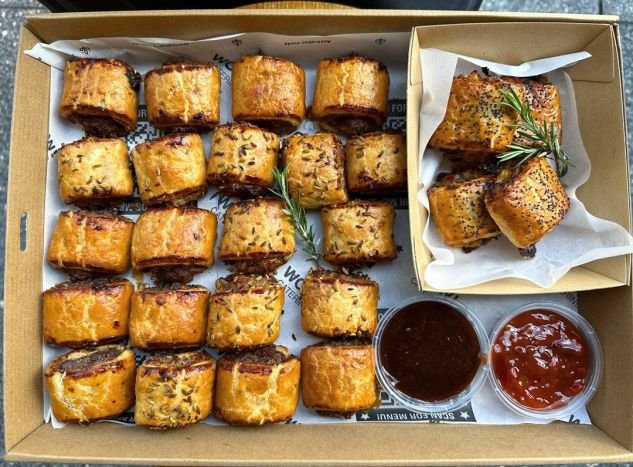 Hand Made Sausage Rolls (Per Box)