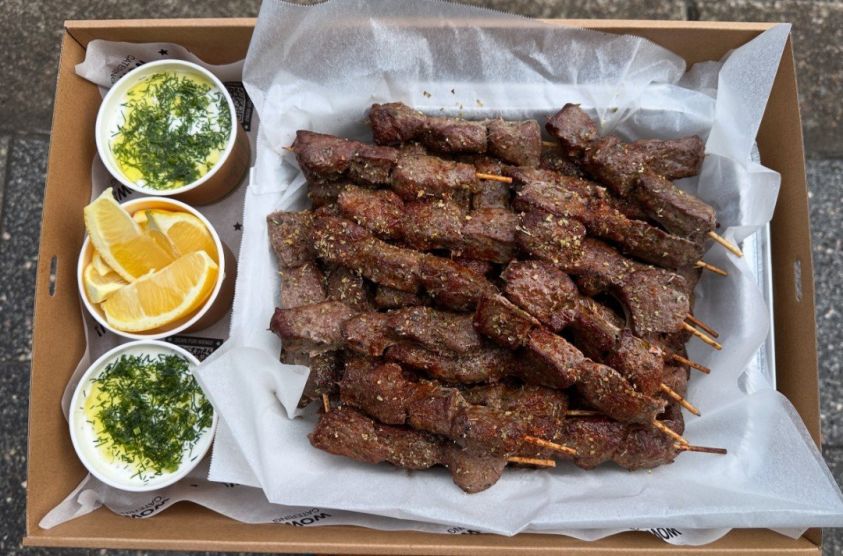 Lamb Souvlaki & Pita Box