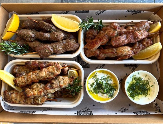 Mixed Souvlaki & Pita Box