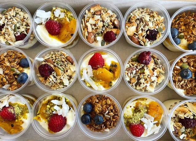Mixed Yoghurt Pots