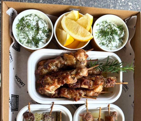 Pork Souvlaki & Pita Box