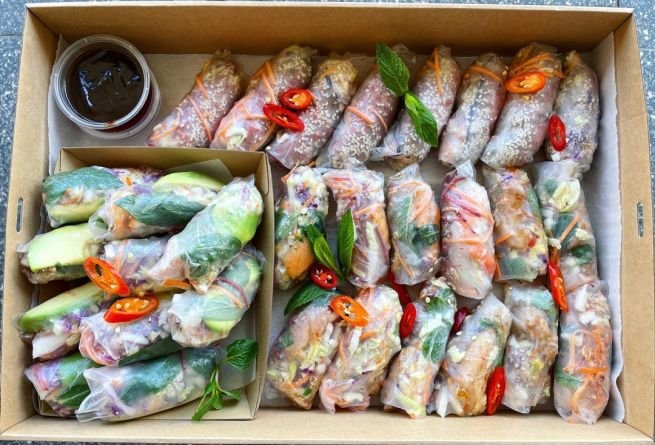 Rice Paper Rolls Box