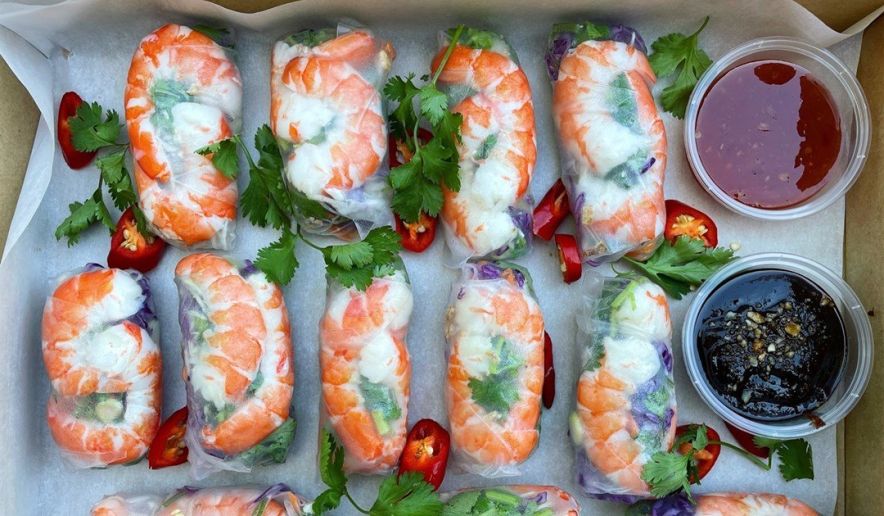 Vietnamese Rice Paper Rolls
