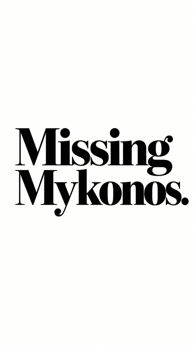 Missing Mykonos Package