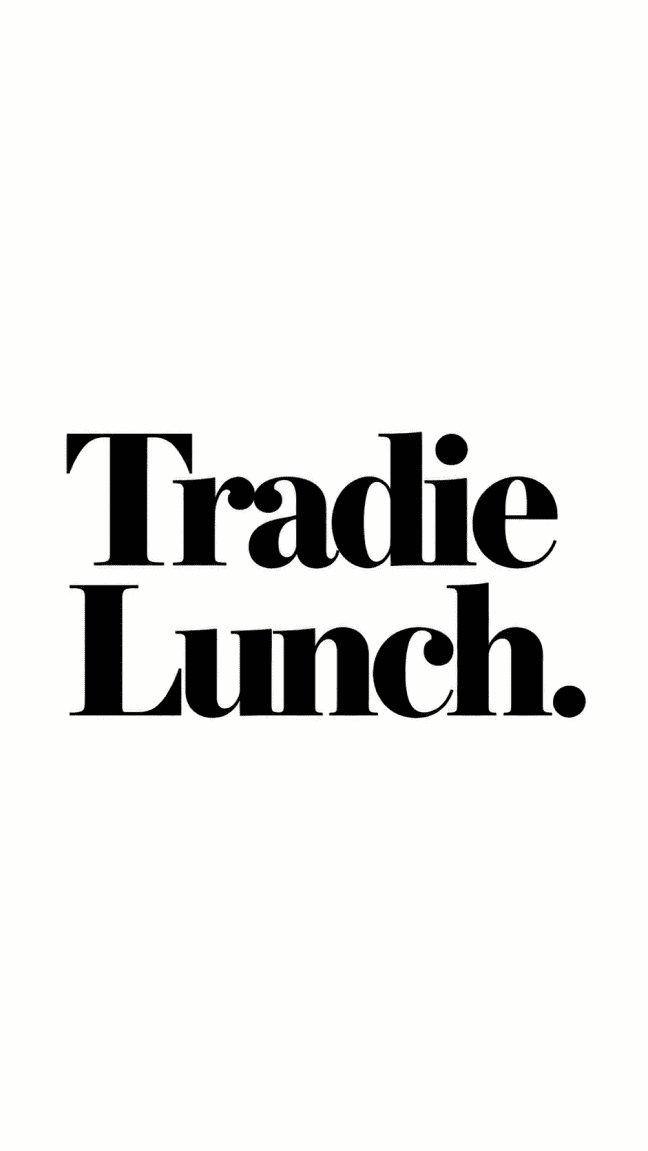 Tradie Lunch Package