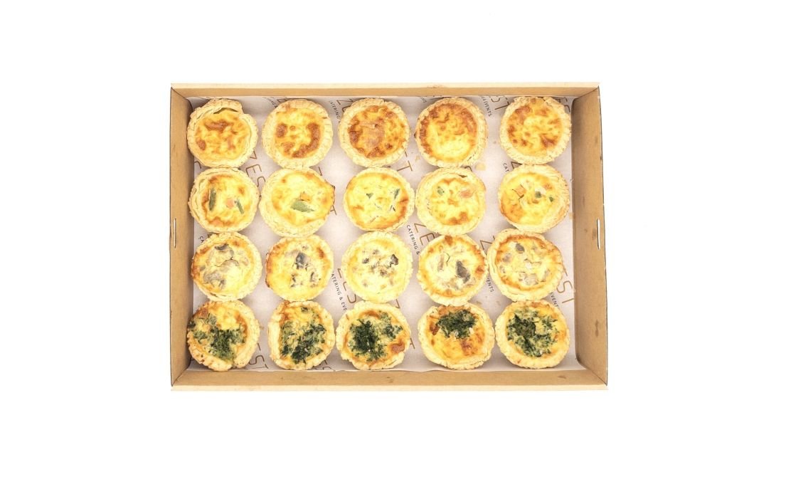 Vegetarian Quichettes (Box of 20) 
