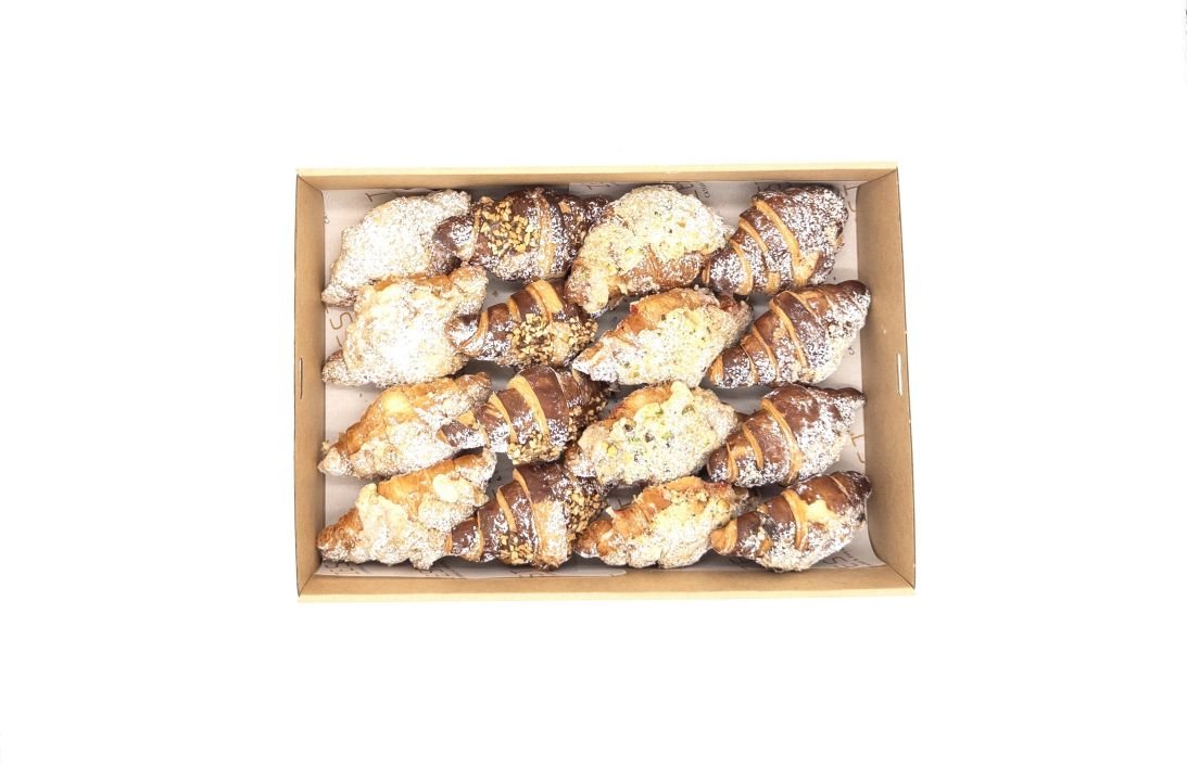 Premium Mini Croissants Collection (Box of 16)