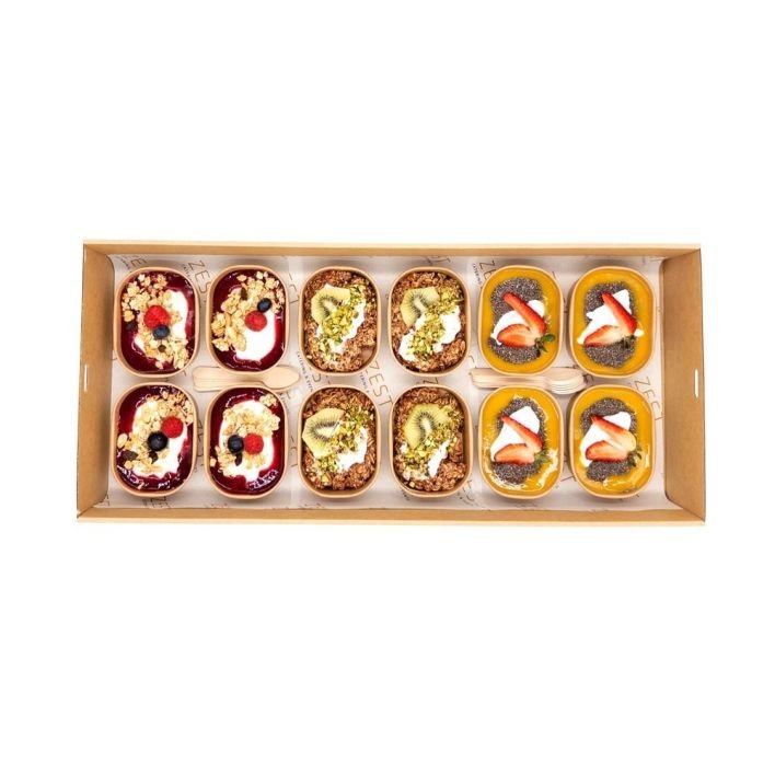 Yoghurt, Bircher Muesli & Chia Pots Collection (Box of 12)