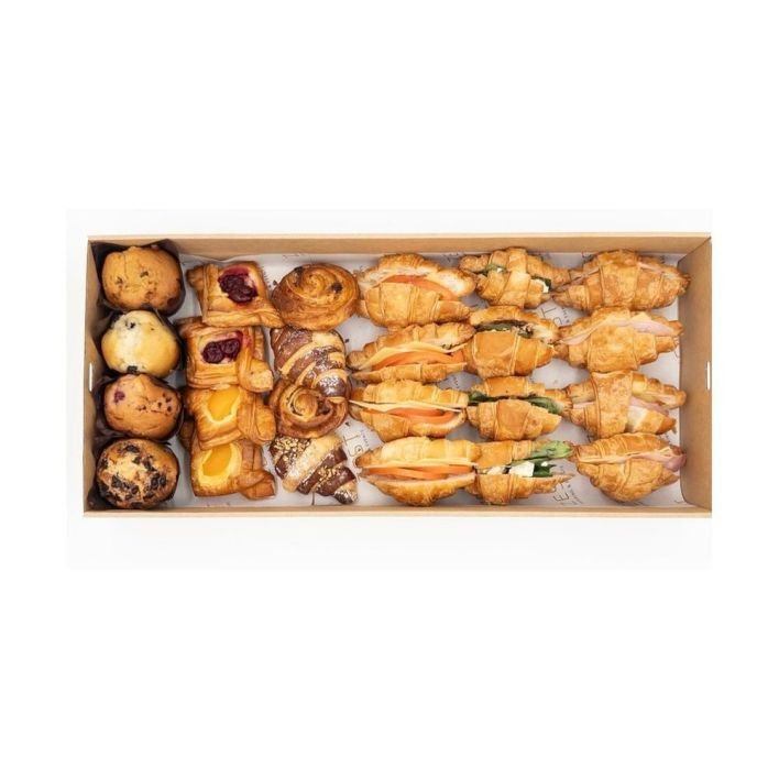 Sweet & Savoury Mini Pastry & Muffins Box (Box of 24)