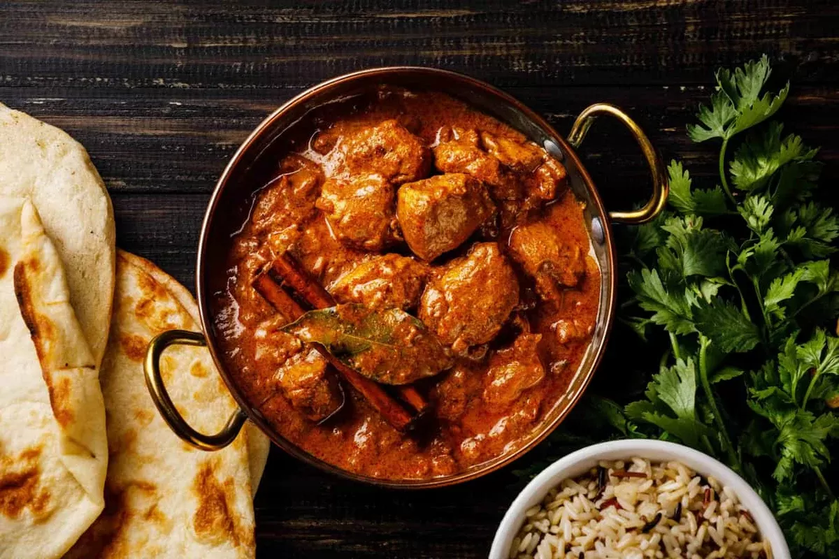 Chicken Tikka Masala with Rice & Naan