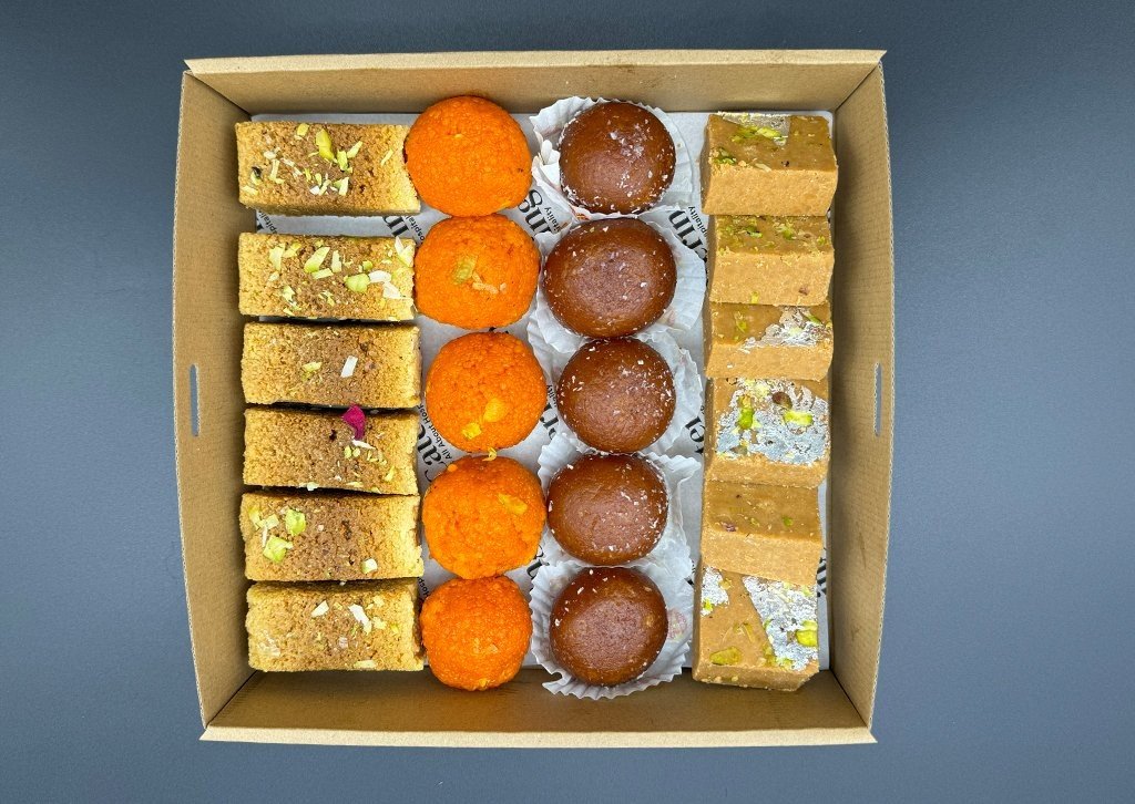 Diwali Special Indian Sweet Platter