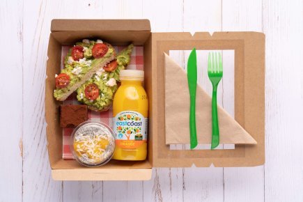 Deconstructed Vegan Breakfast Box (Each)