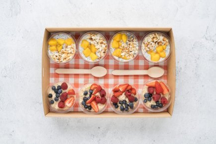 Breakfast Healthy Cups Box of 8