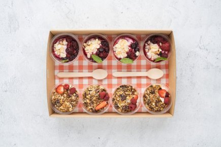 Breakfast Healthy Yoghurt Box of 8