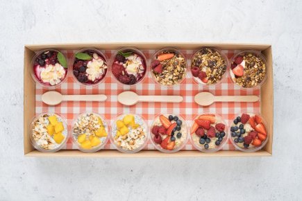Mixed Healthy Breakfast Pot Box of 12