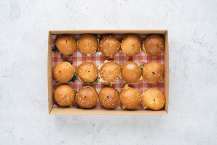 Breakfast Slider Box of 18